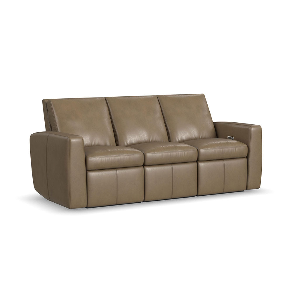 Aria Leather Power Reclining Sofa