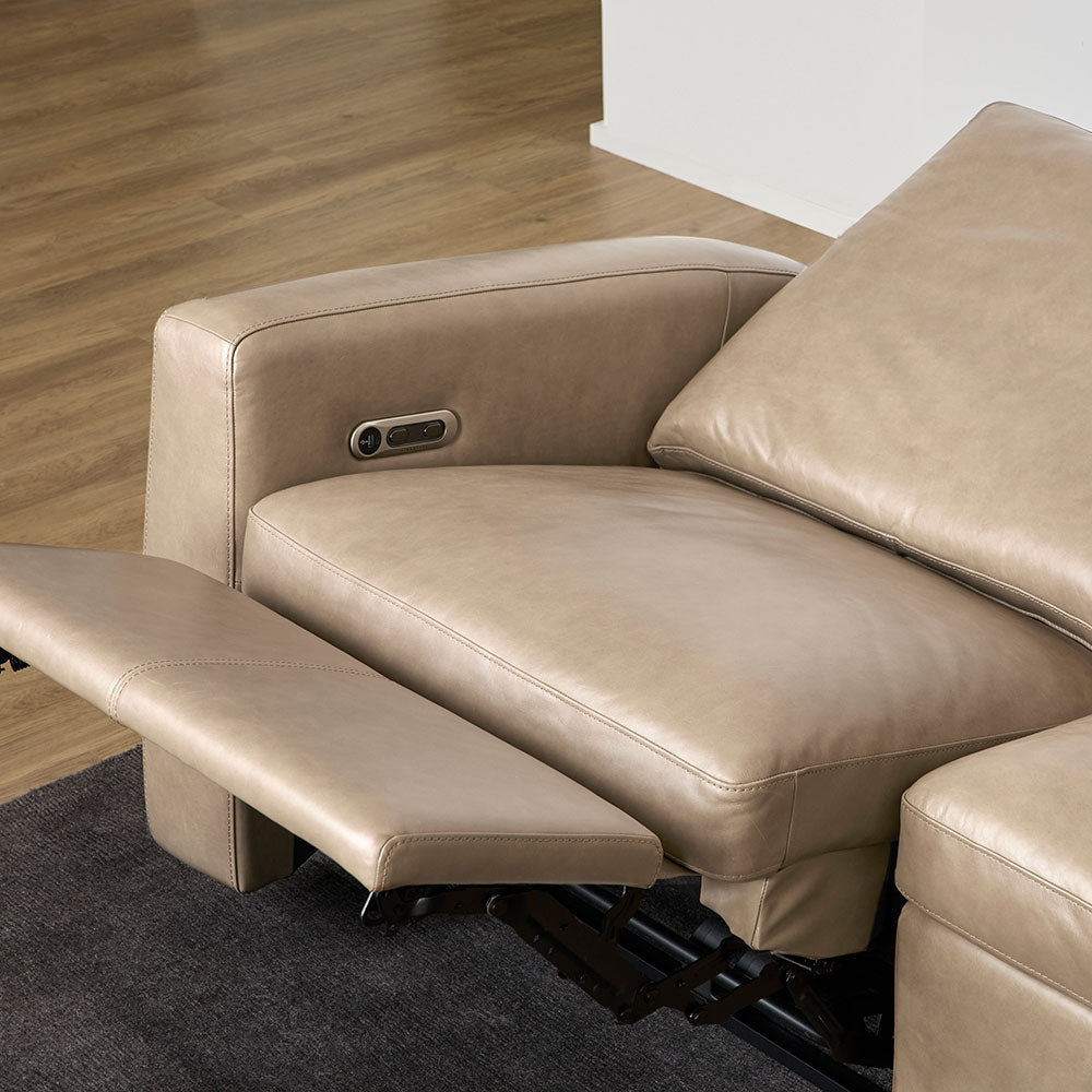 Aria Leather Power Reclining Sofa