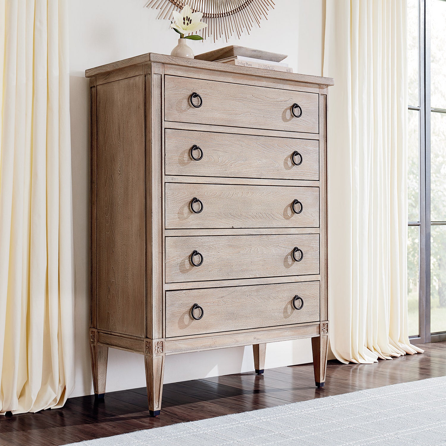 Charlotte Five Drawer Chest
