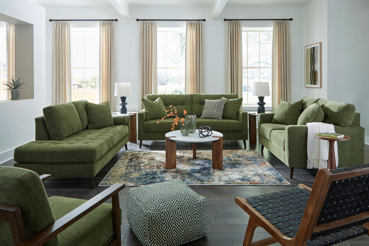 Bixler Sofa in Green