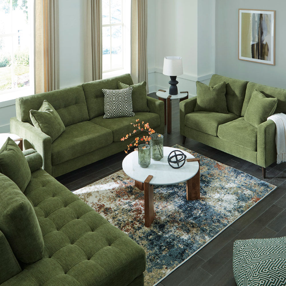 Bixler Sofa in Green