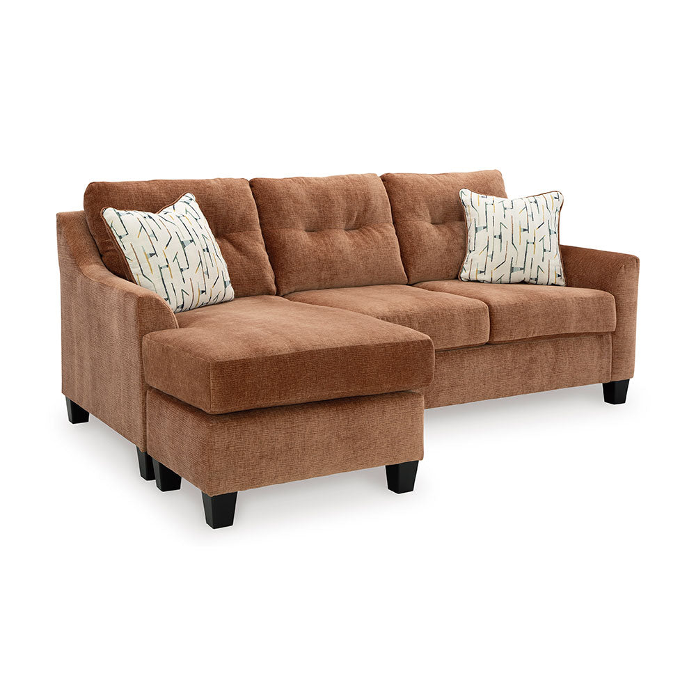 Amity Bay Sofa Chaise in Clay