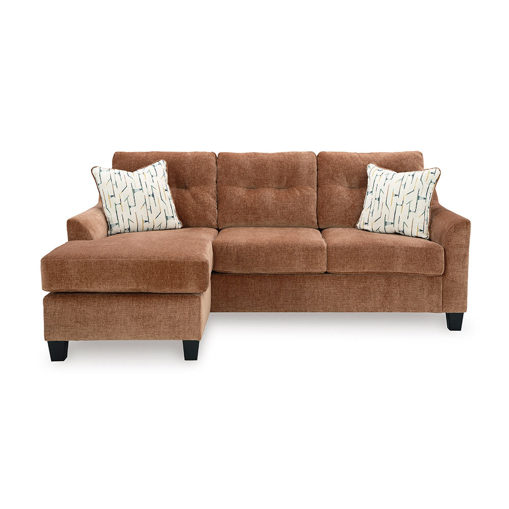 Amity Bay Sofa Chaise in Clay