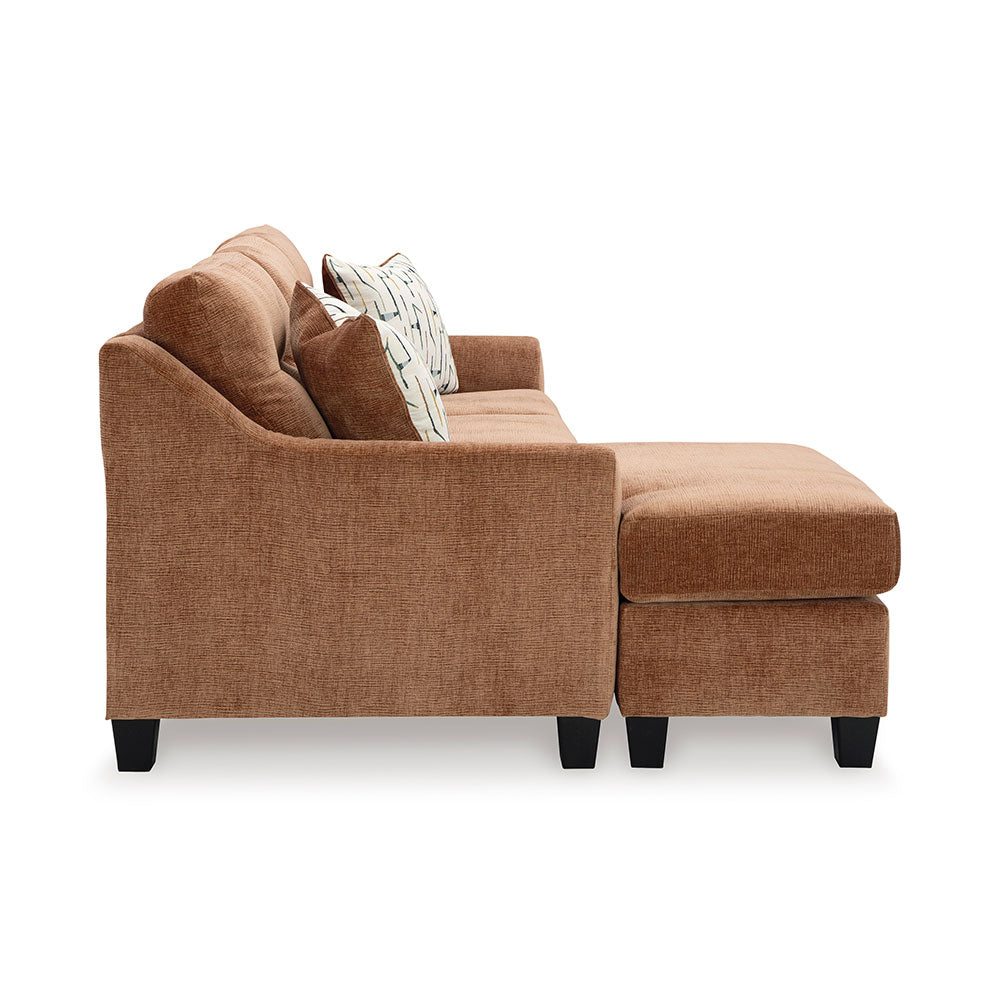 Amity Bay Sofa Chaise in Clay