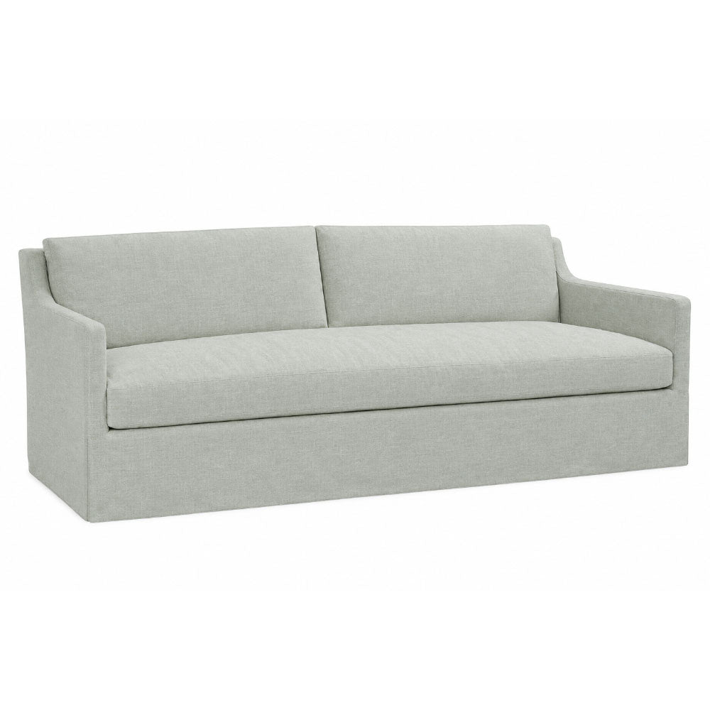 C1401-32 Slipcover Sofa in Meander Aloe