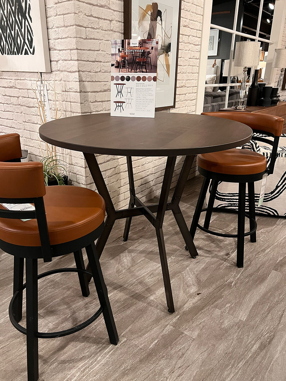 Norcross 42" Round Pub Table