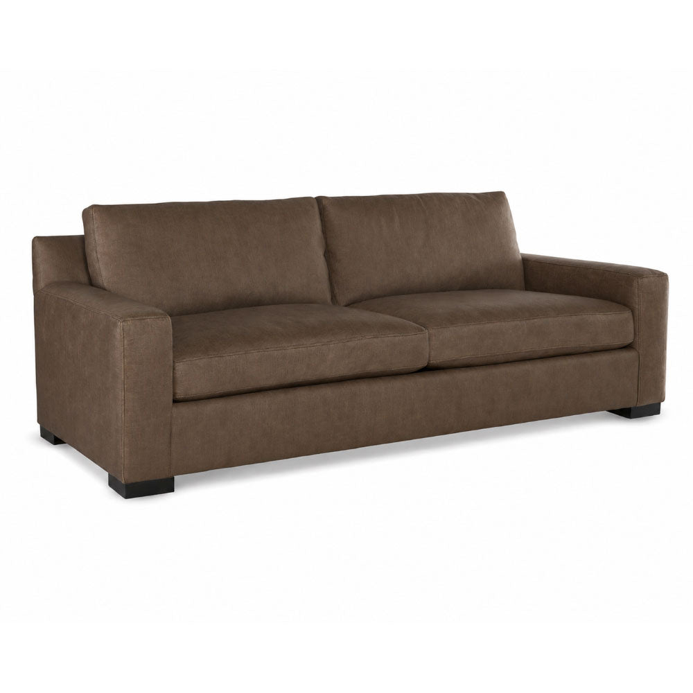 L4014-03 Leather Sofa in Noble Bark