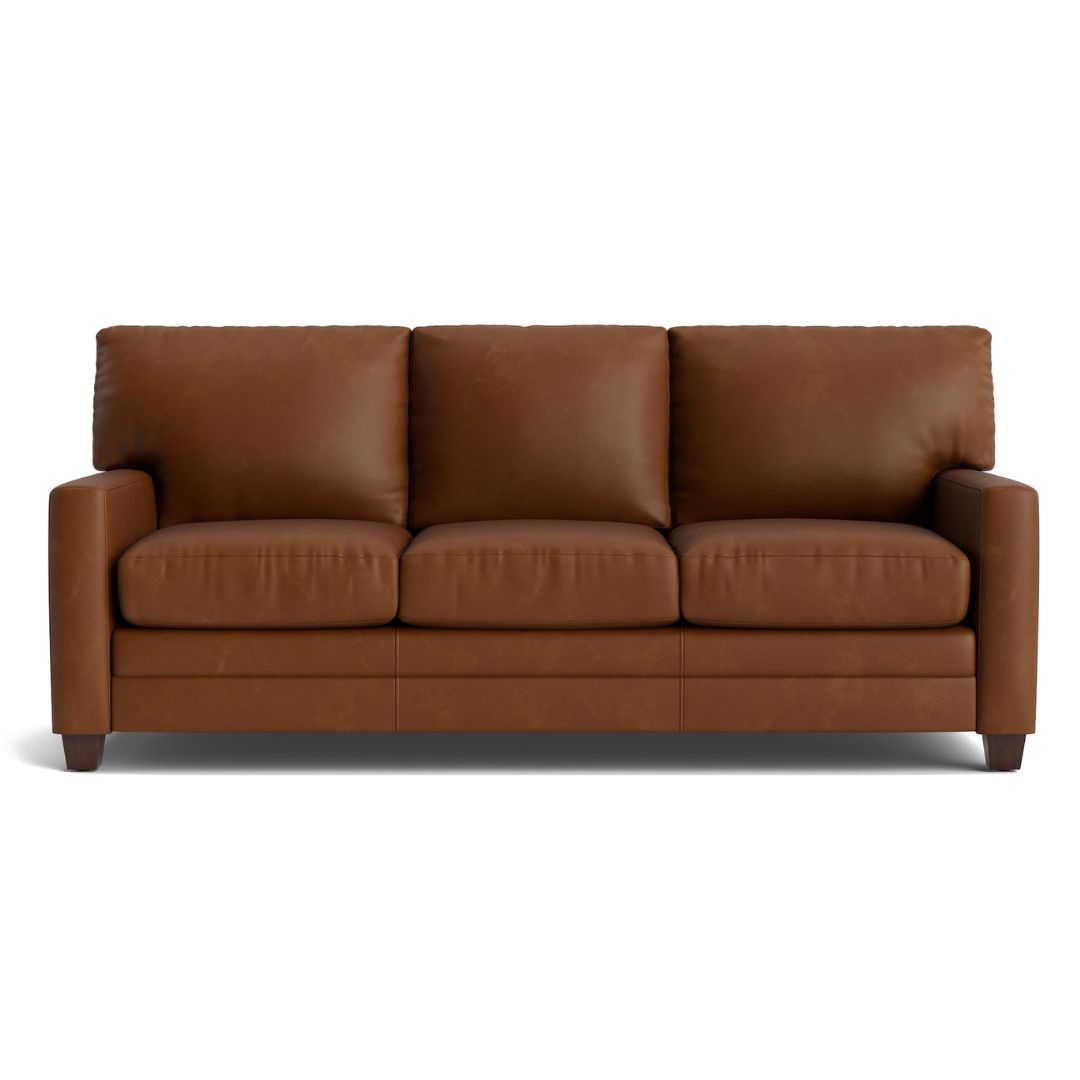 Ladson Classic Leather Sofa