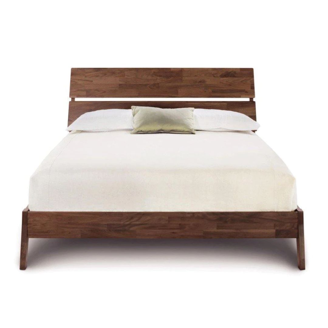 Linn Natural Walnut Cal. King Bed