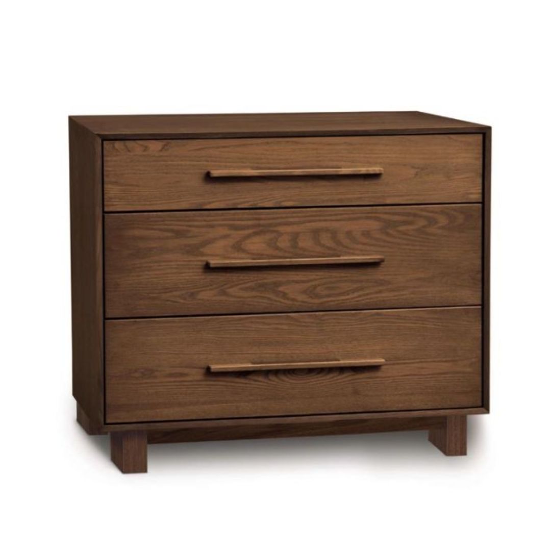 Sloane Natural Walnut 3 Drawer Chest