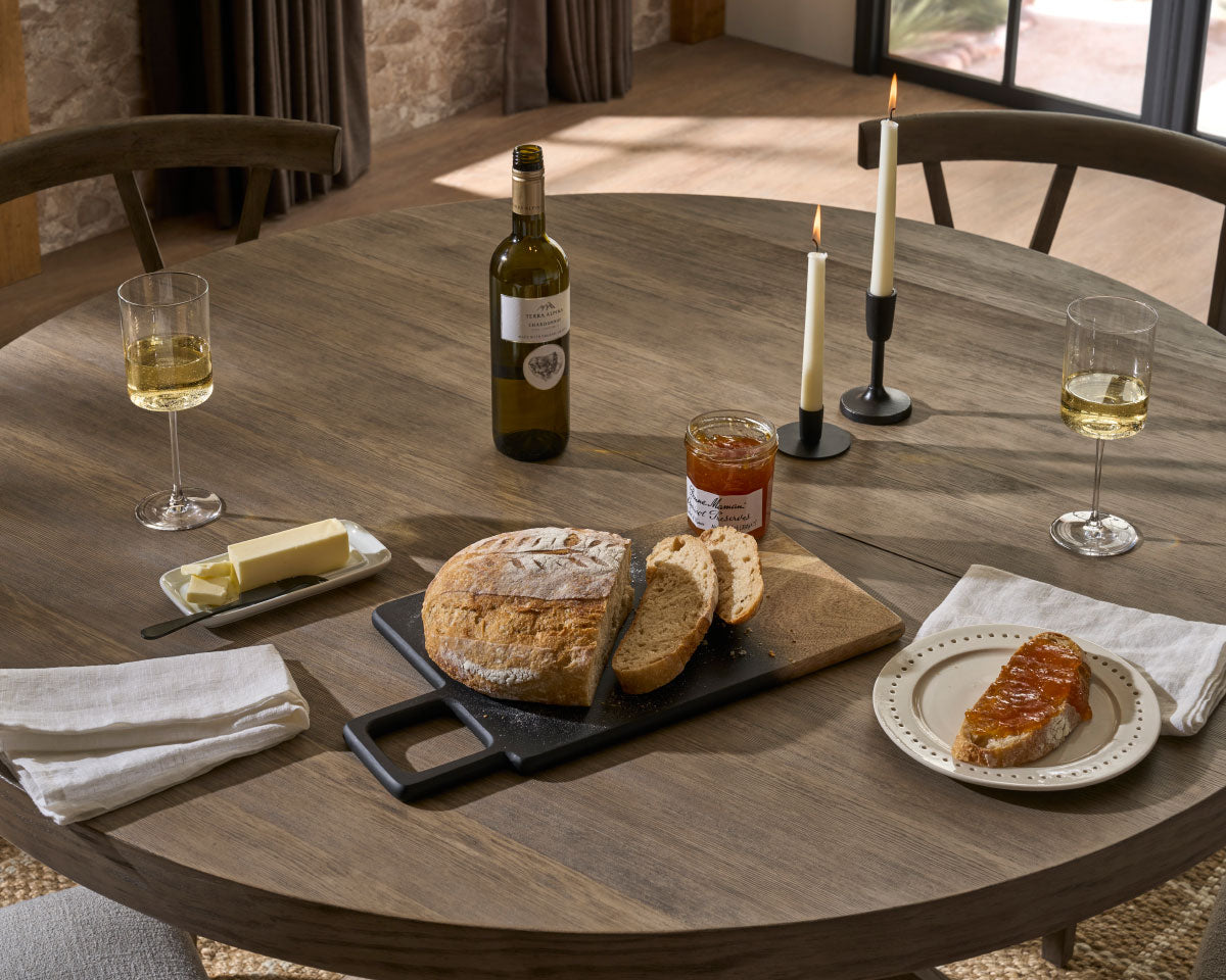 Boulder Round Dining Table – The Tin Roof