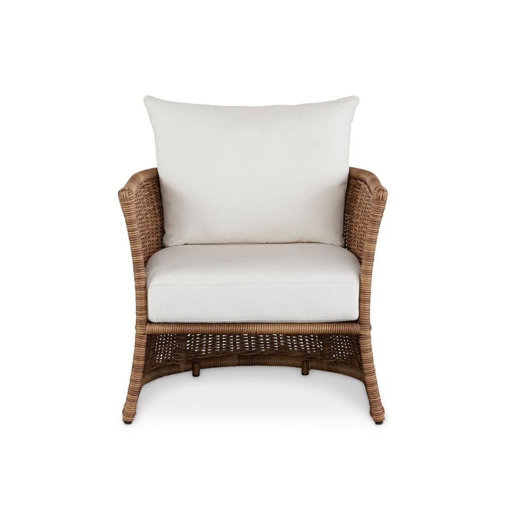 Frances Outdoor Wicker Accent Chair