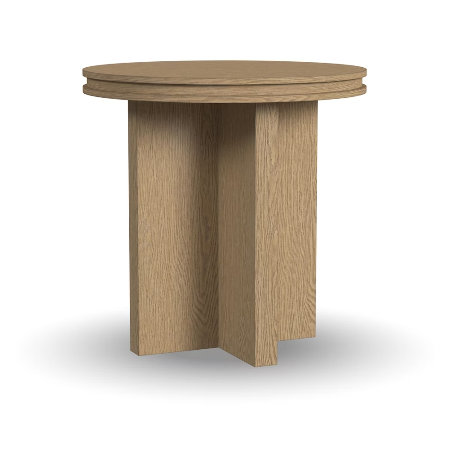 Waterfall Round End Table
