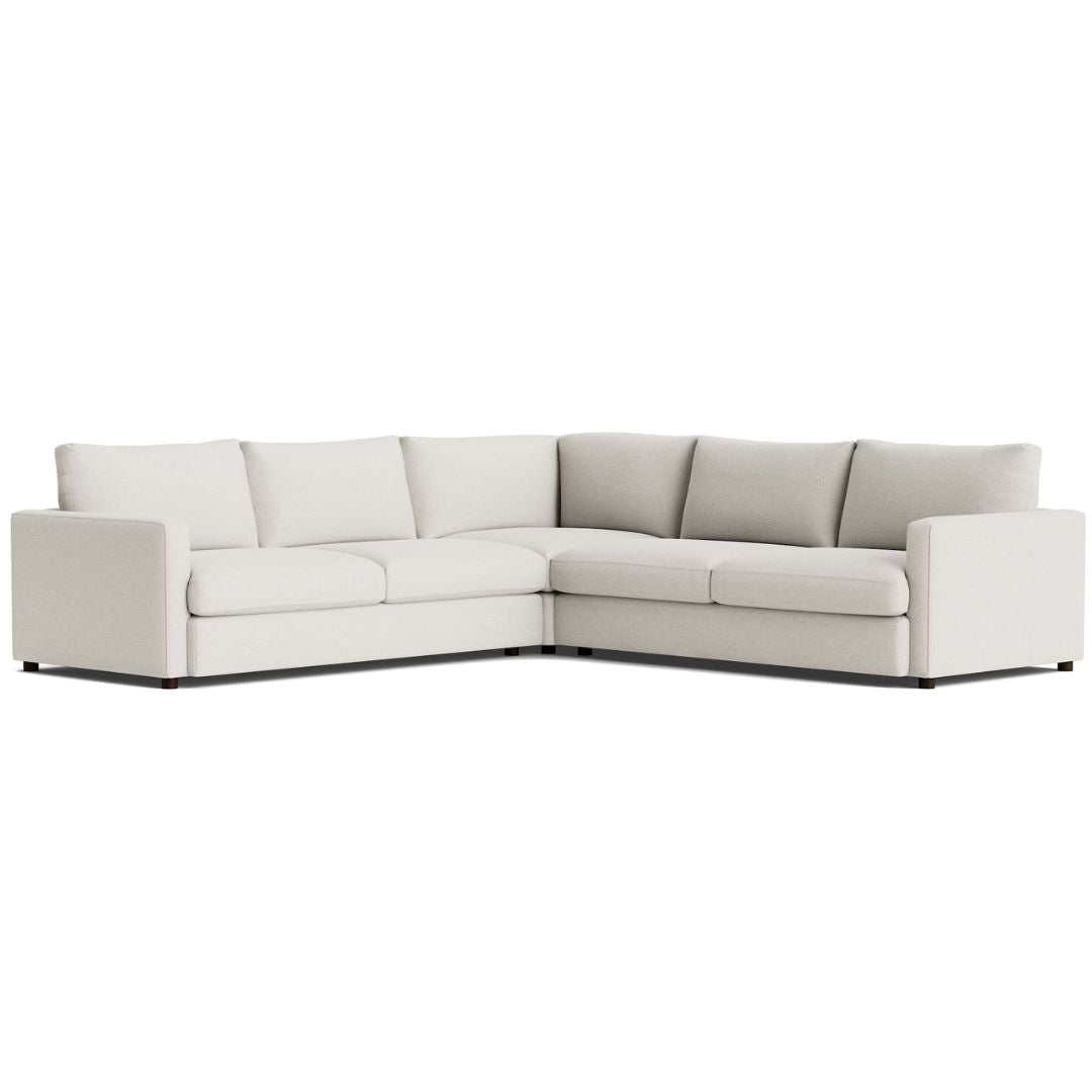 Allure Track Arm Three Piece Sectional