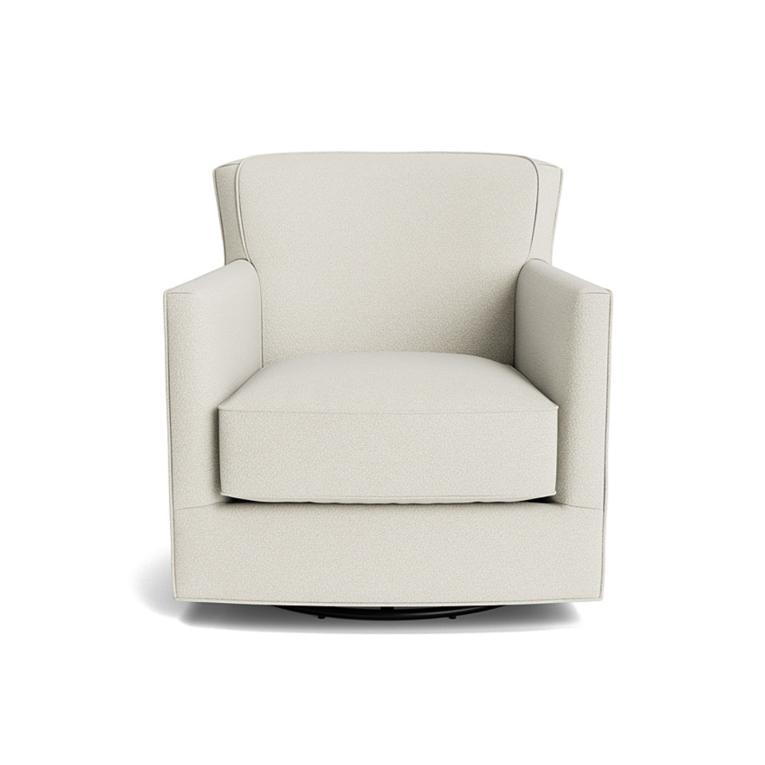 New American Living Thin Track Arm Swivel Chair
