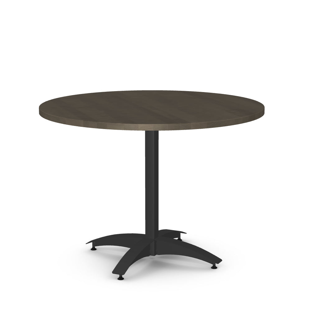 Billy Birch Round Dining Table + 5 Benson Dining Chairs