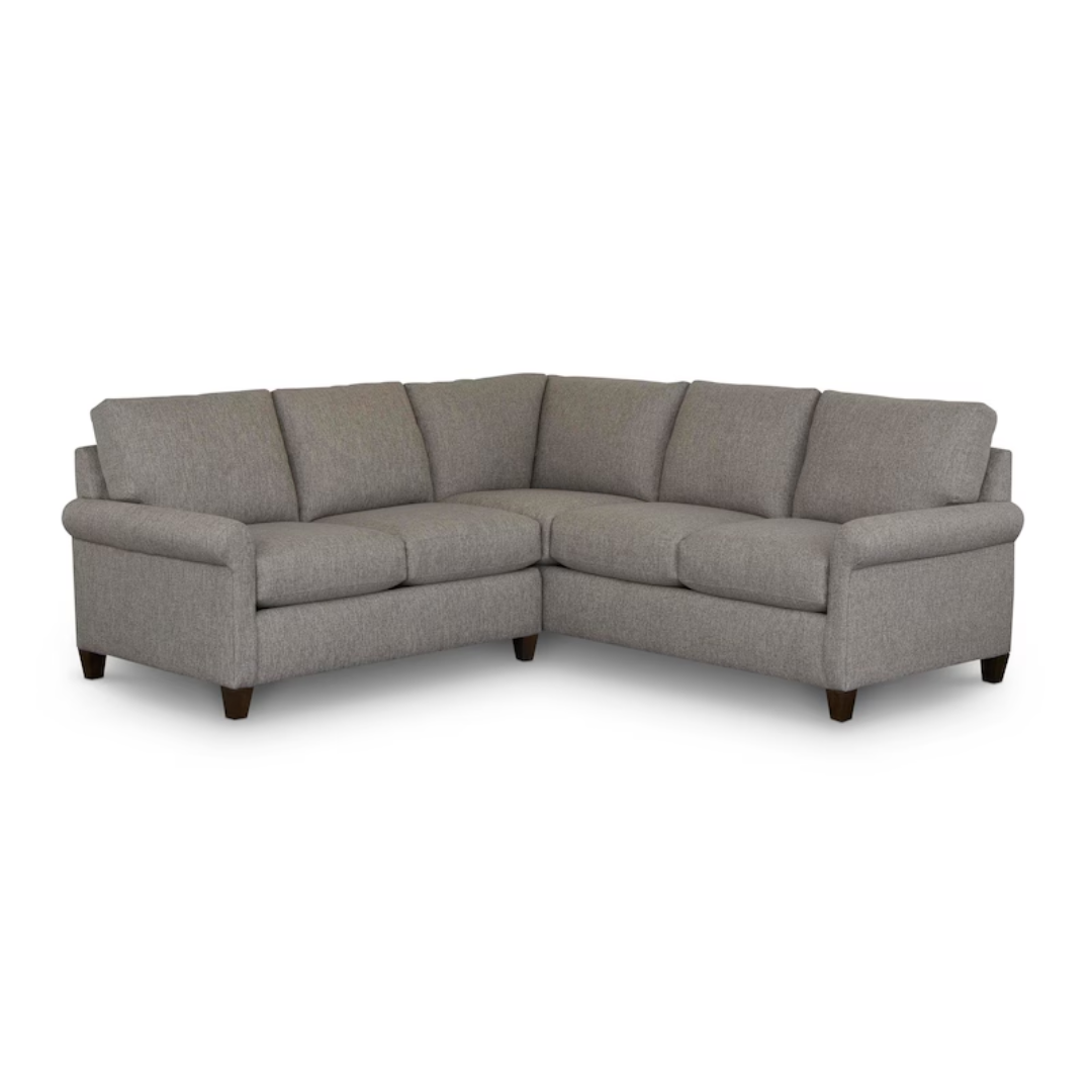 Spencer Roll Arm L-Shaped Sectional – The Tin Roof