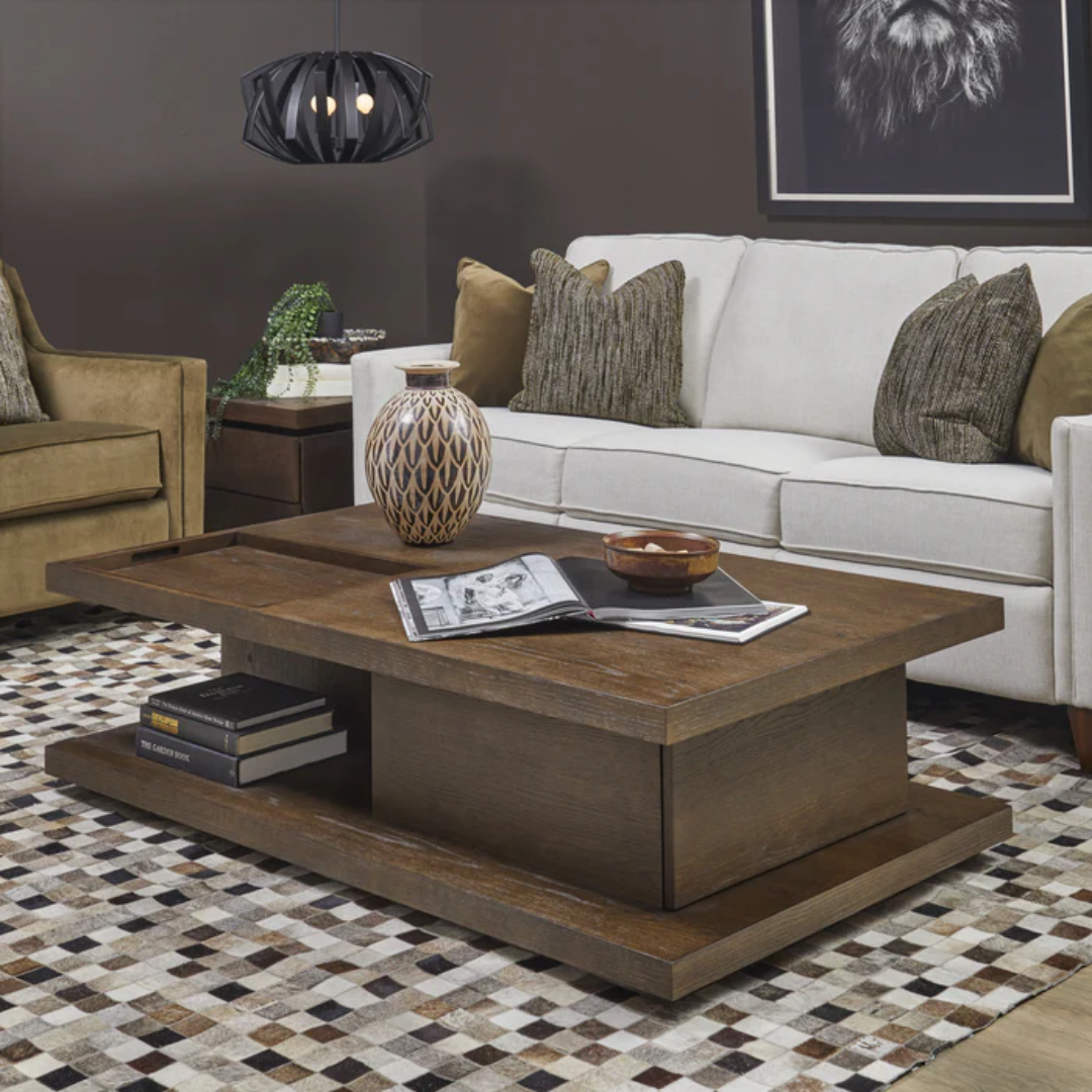 Athens Coffee Table with Casters