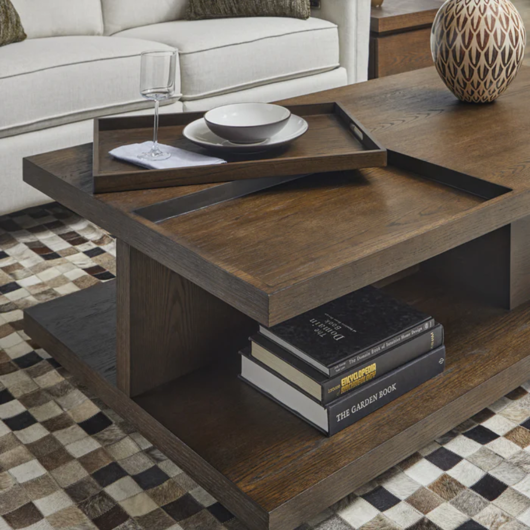 Athens Coffee Table with Casters