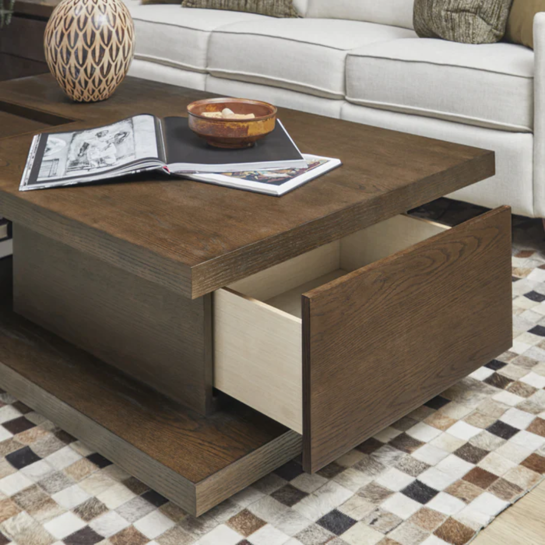 Athens Coffee Table with Casters