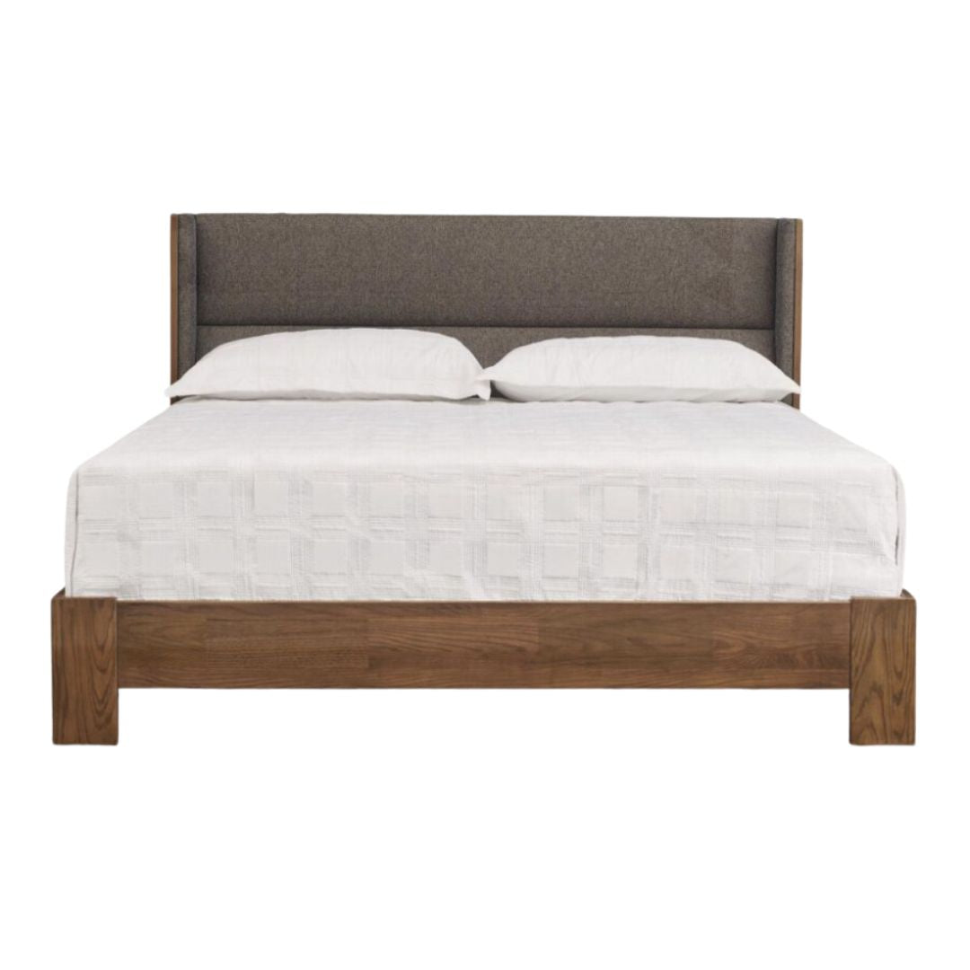 Sloane Natural Walnut King Bed with Legs – The Tin Roof