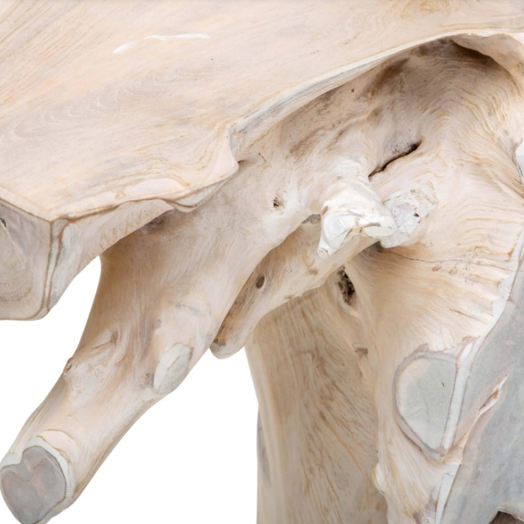 Cypress Teak Root Console Table