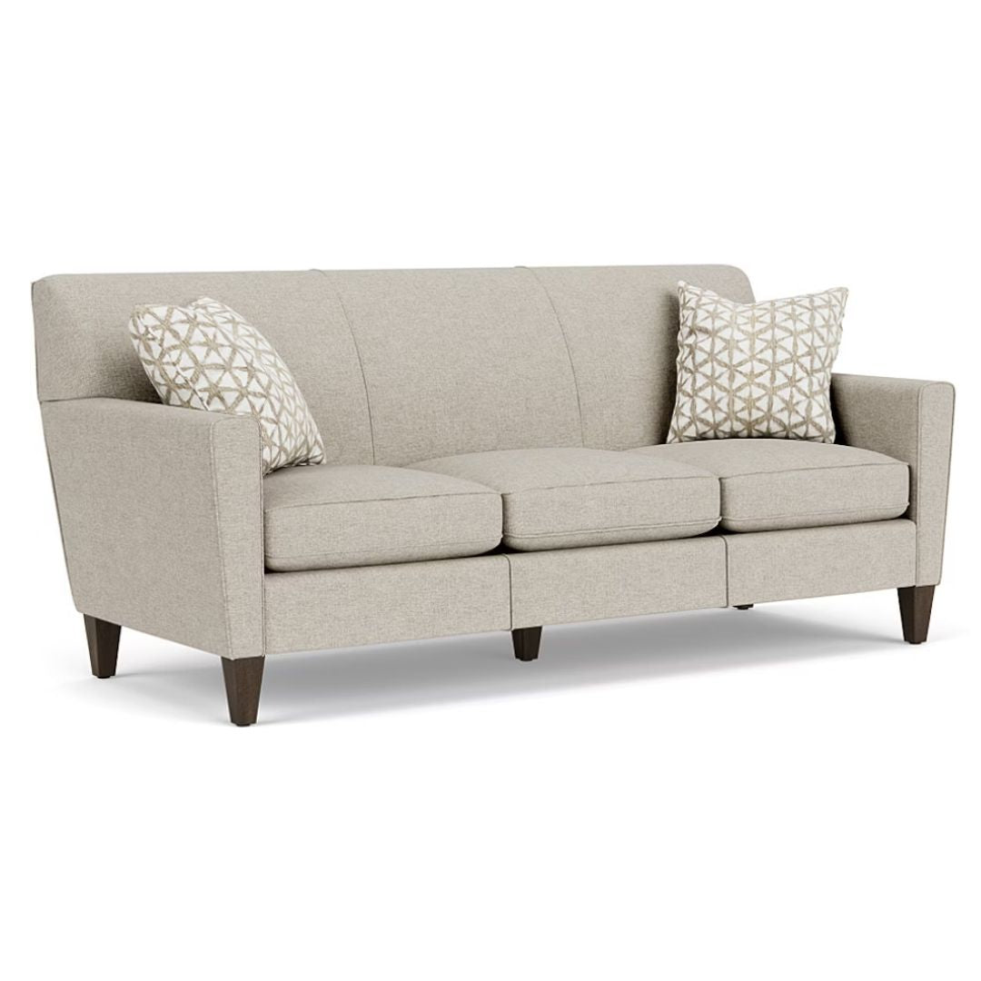 Digby Three-Cushion Fabric Sofa