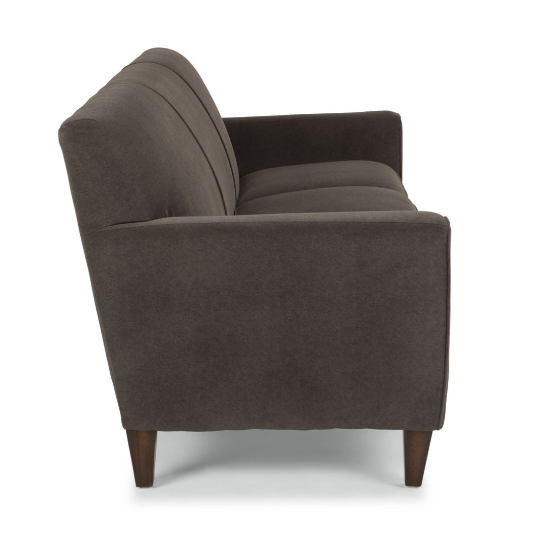 Digby Three-Cushion Leather Sofa