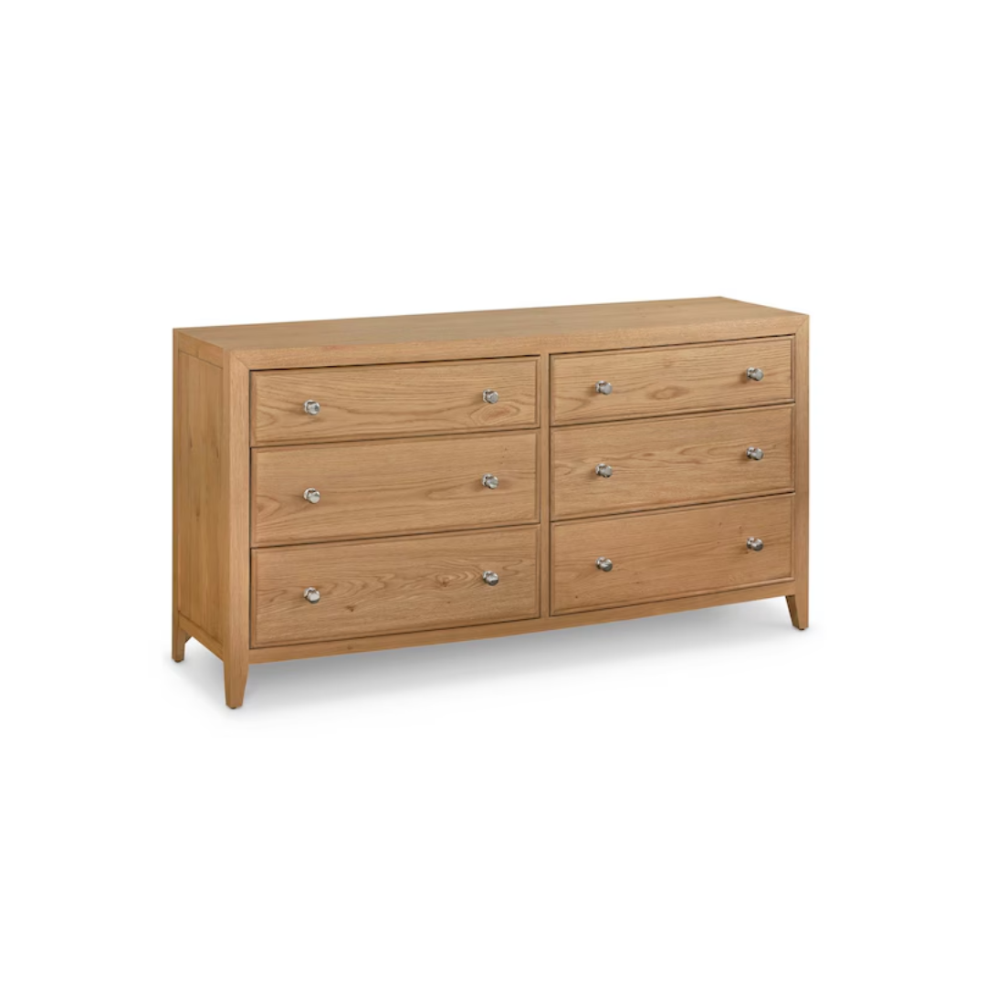 Newbury Six Drawer Dresser
