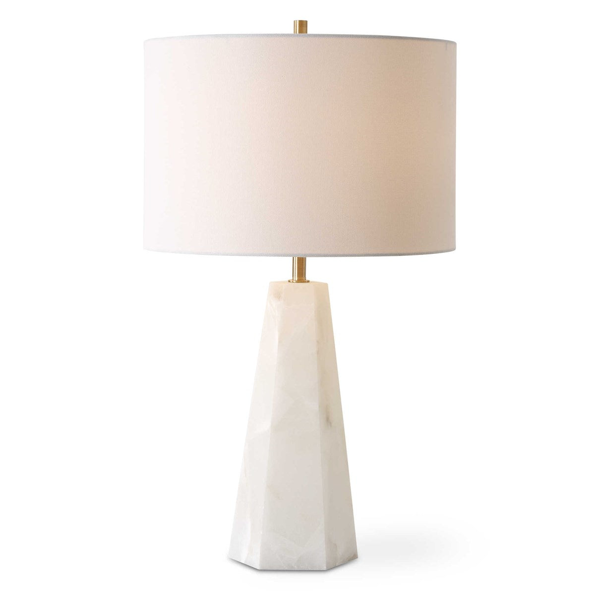 Hexagon Marble Table Lamp