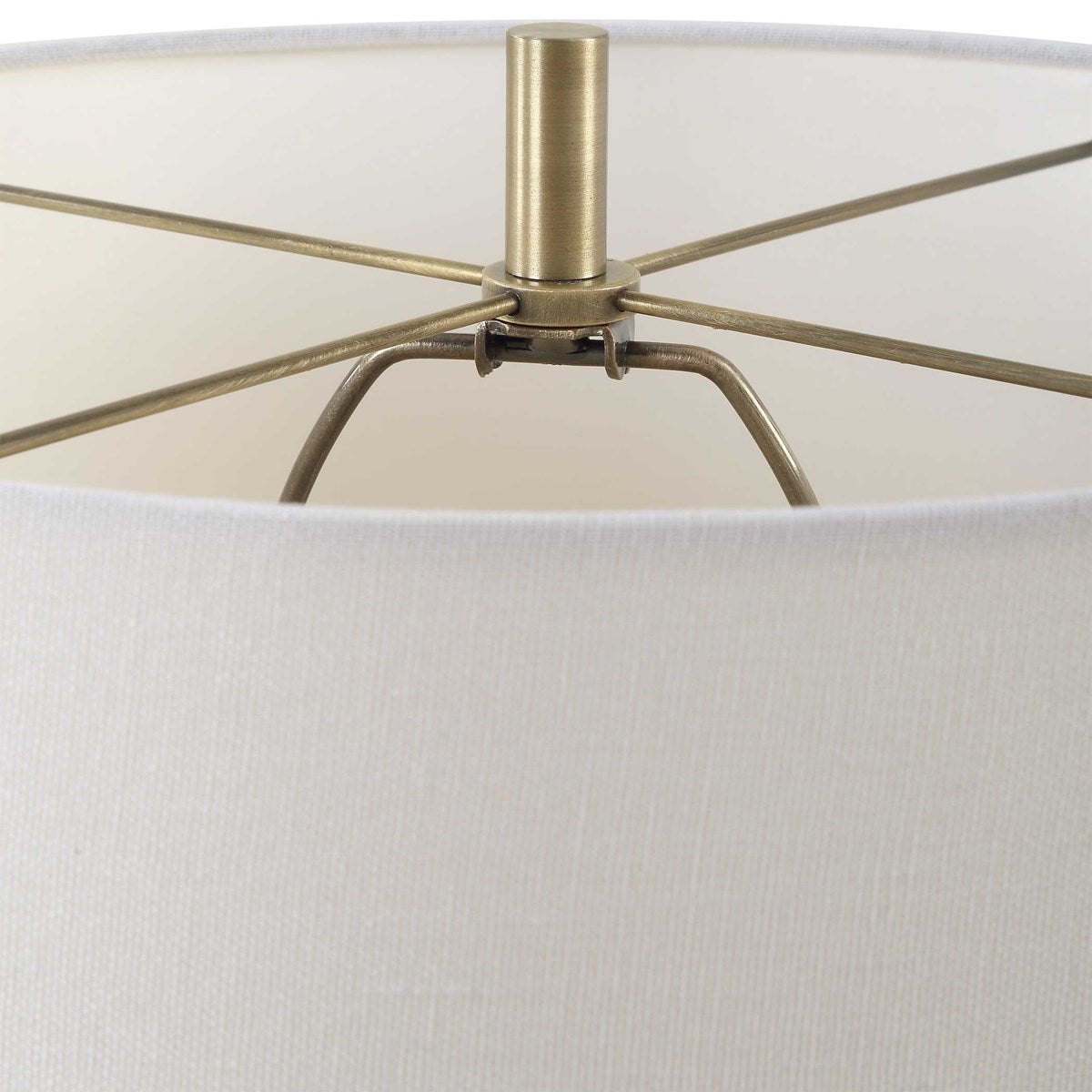 Gold Globe Desk Lamp