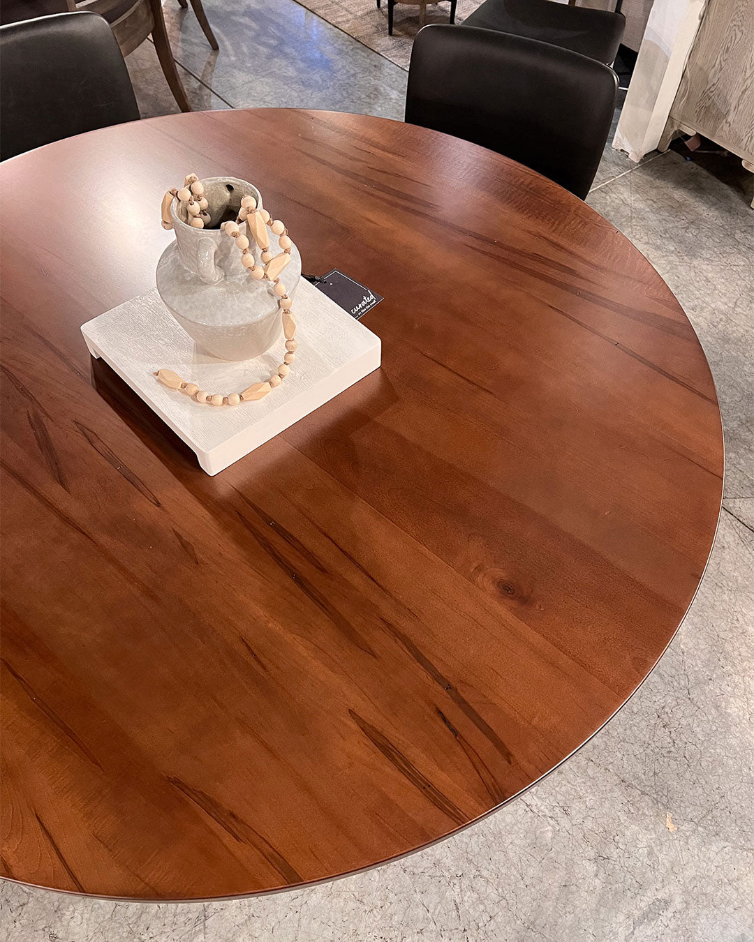 Liam Round Maple Dining Table