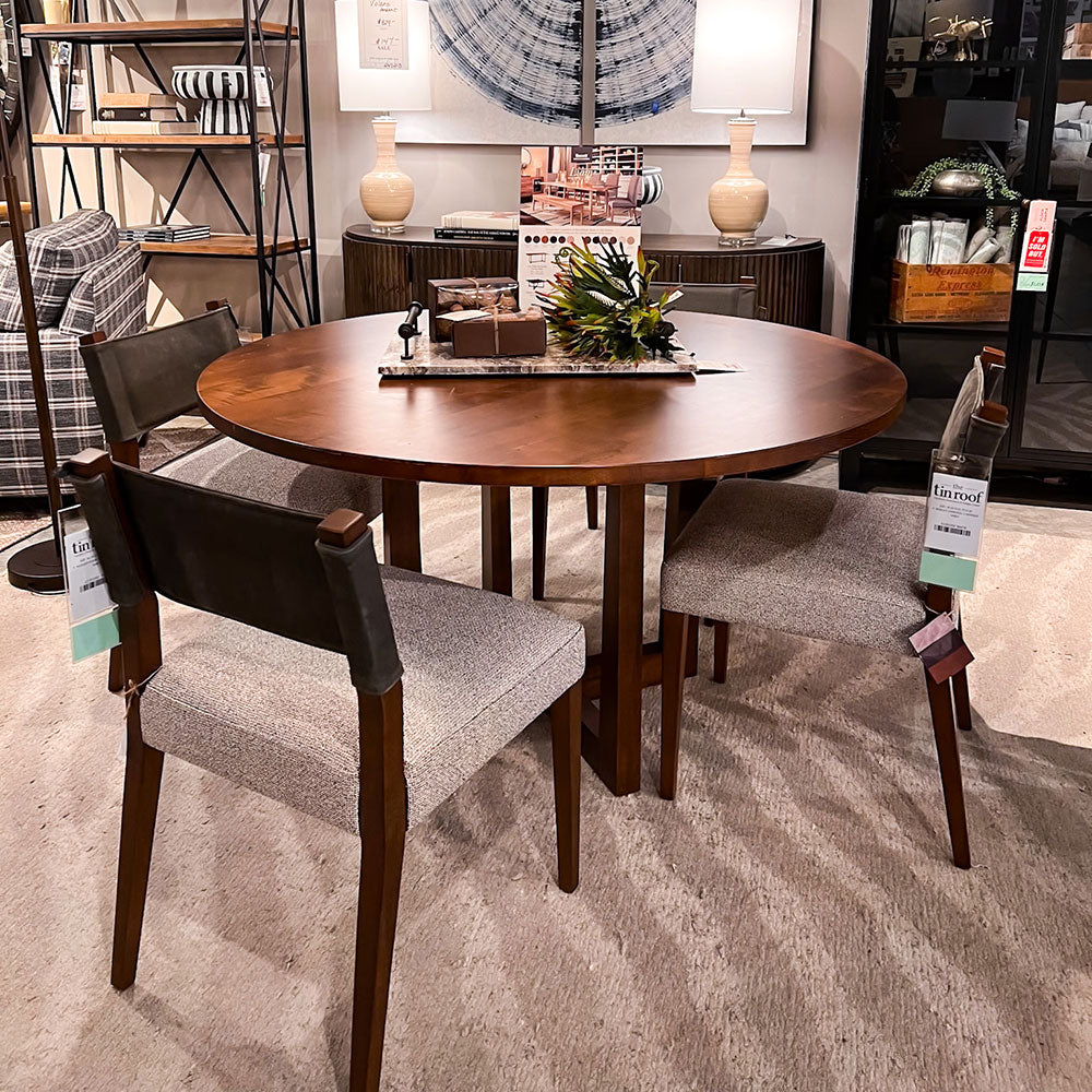 Liam Round Maple Dining Table