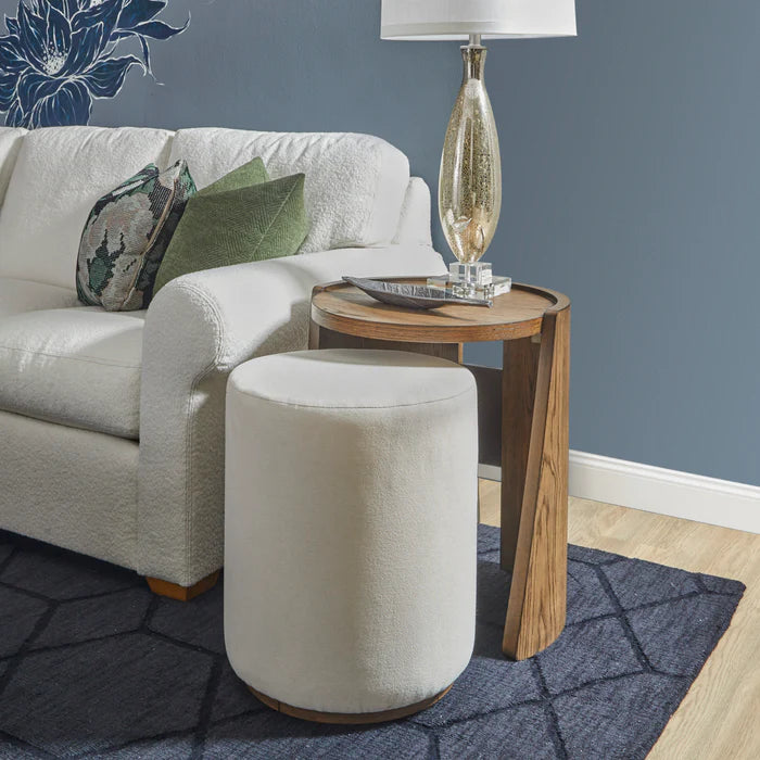 Lyra End Table W/ Ottoman