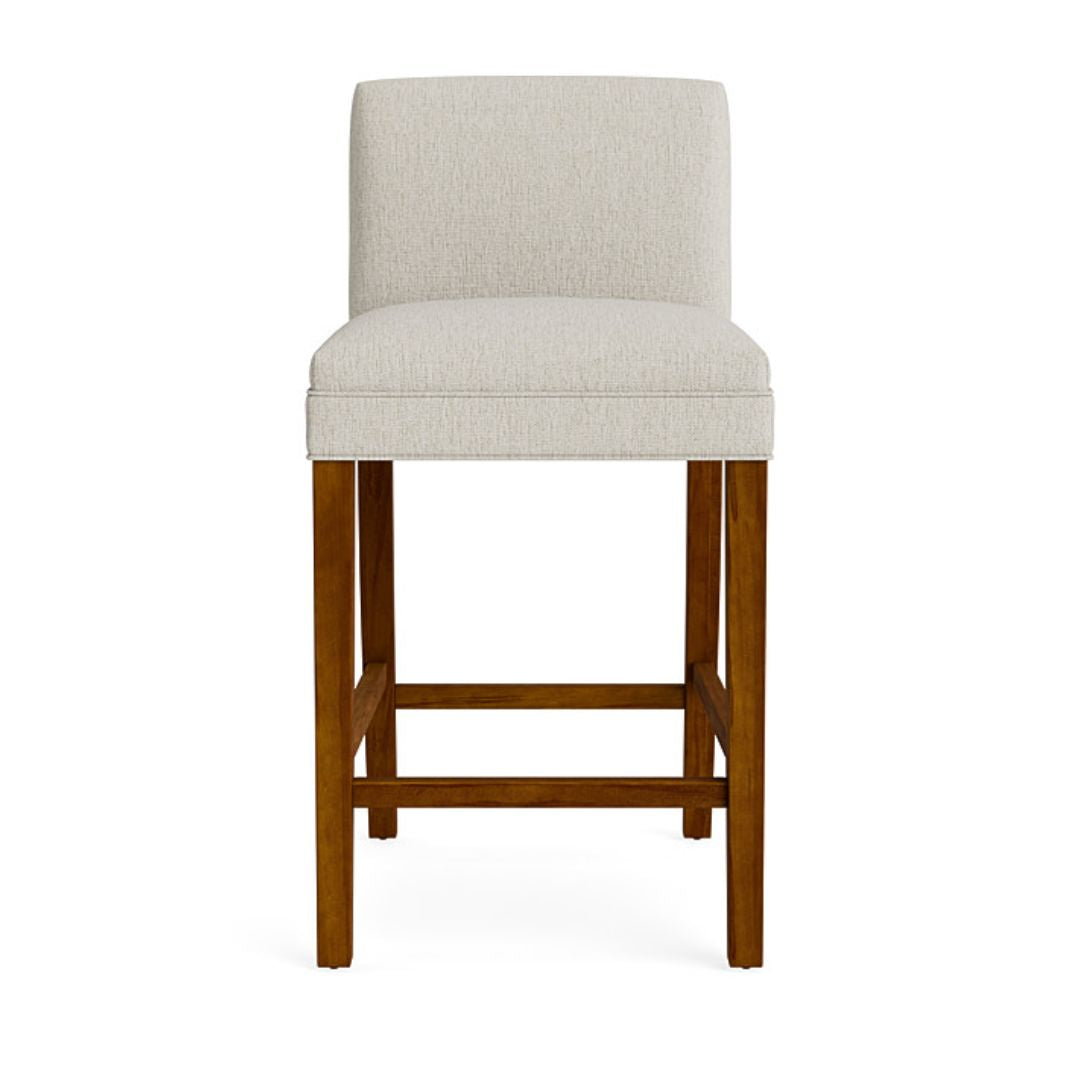 Marge Maple Upholstered Counter Chair