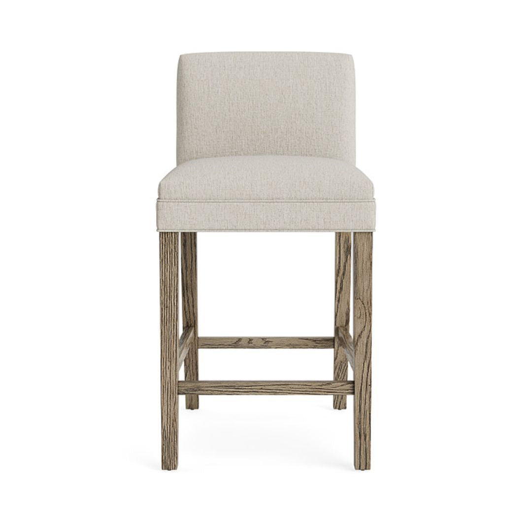 Marge Oak Upholstered Counter Chair