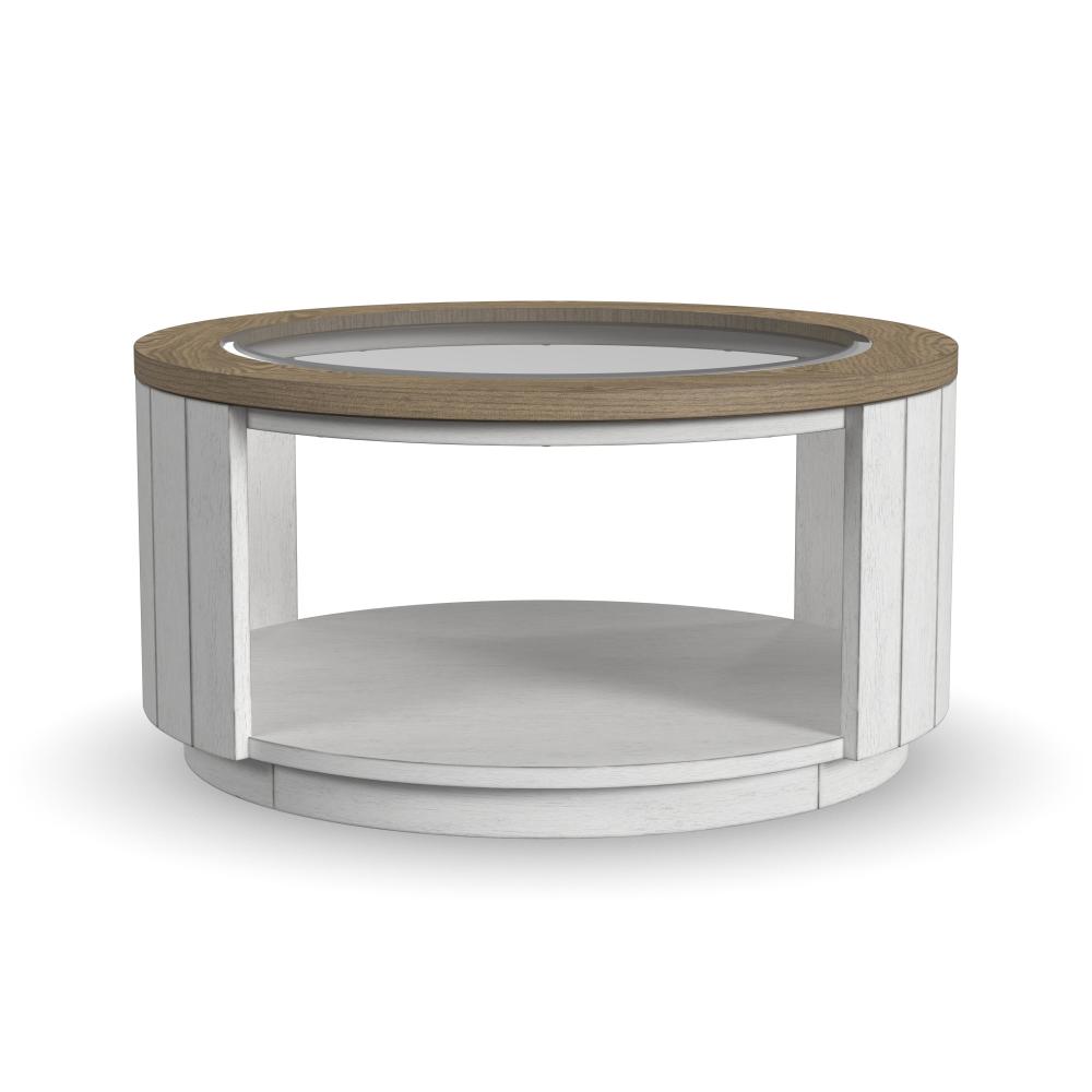 Melody Round Coffee Table with Casters
