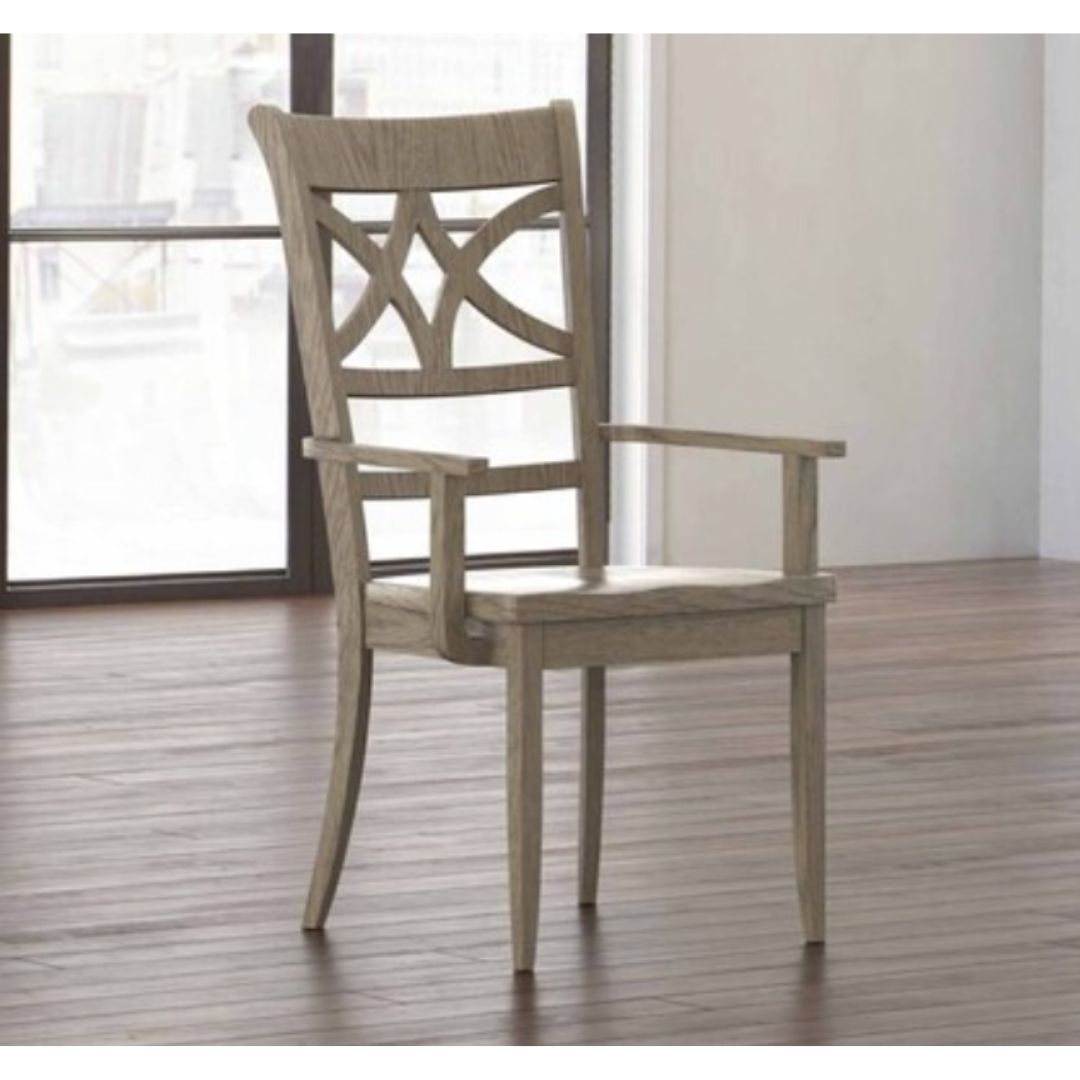 Merrill Oak Dining Arm Chair