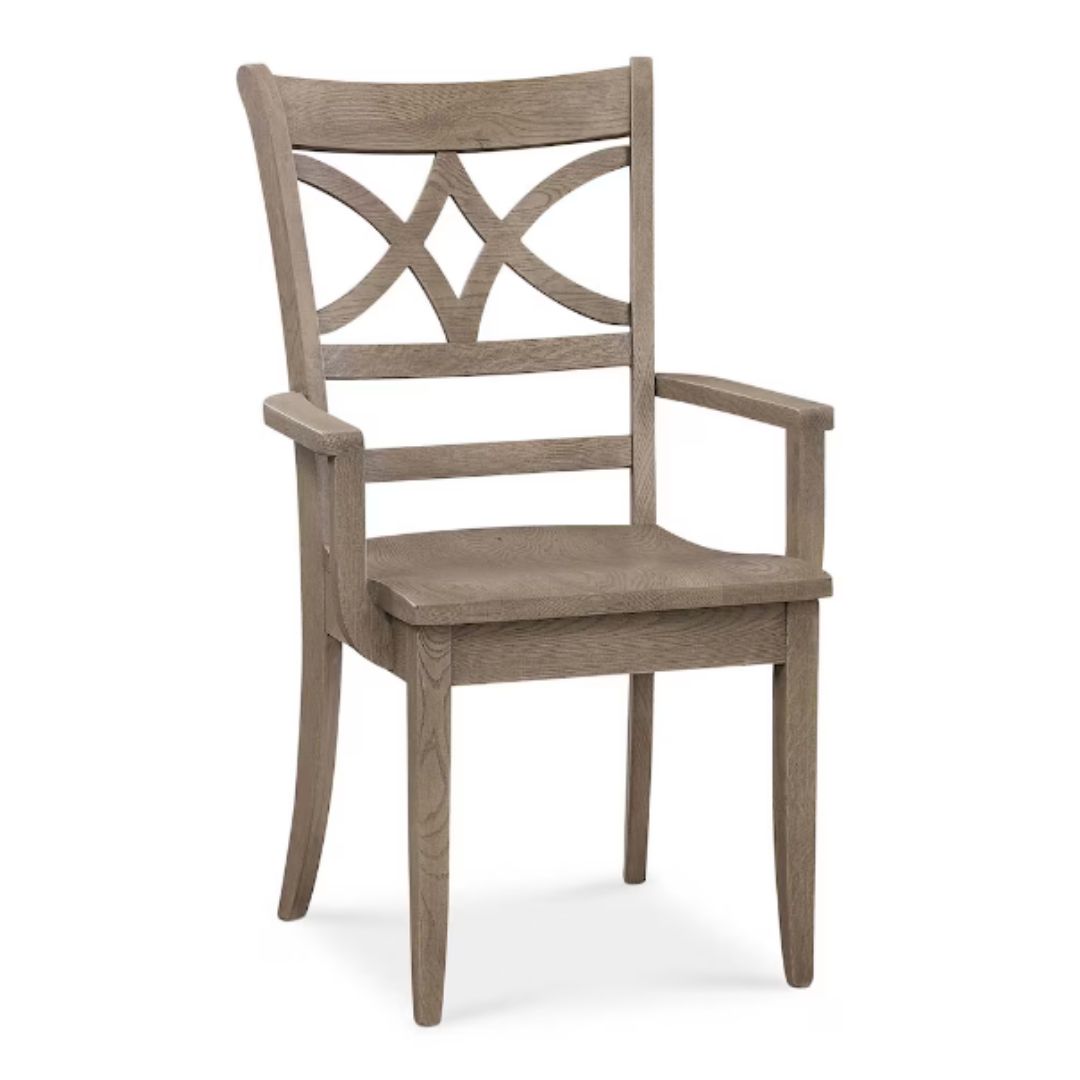 Merrill Oak Dining Arm Chair