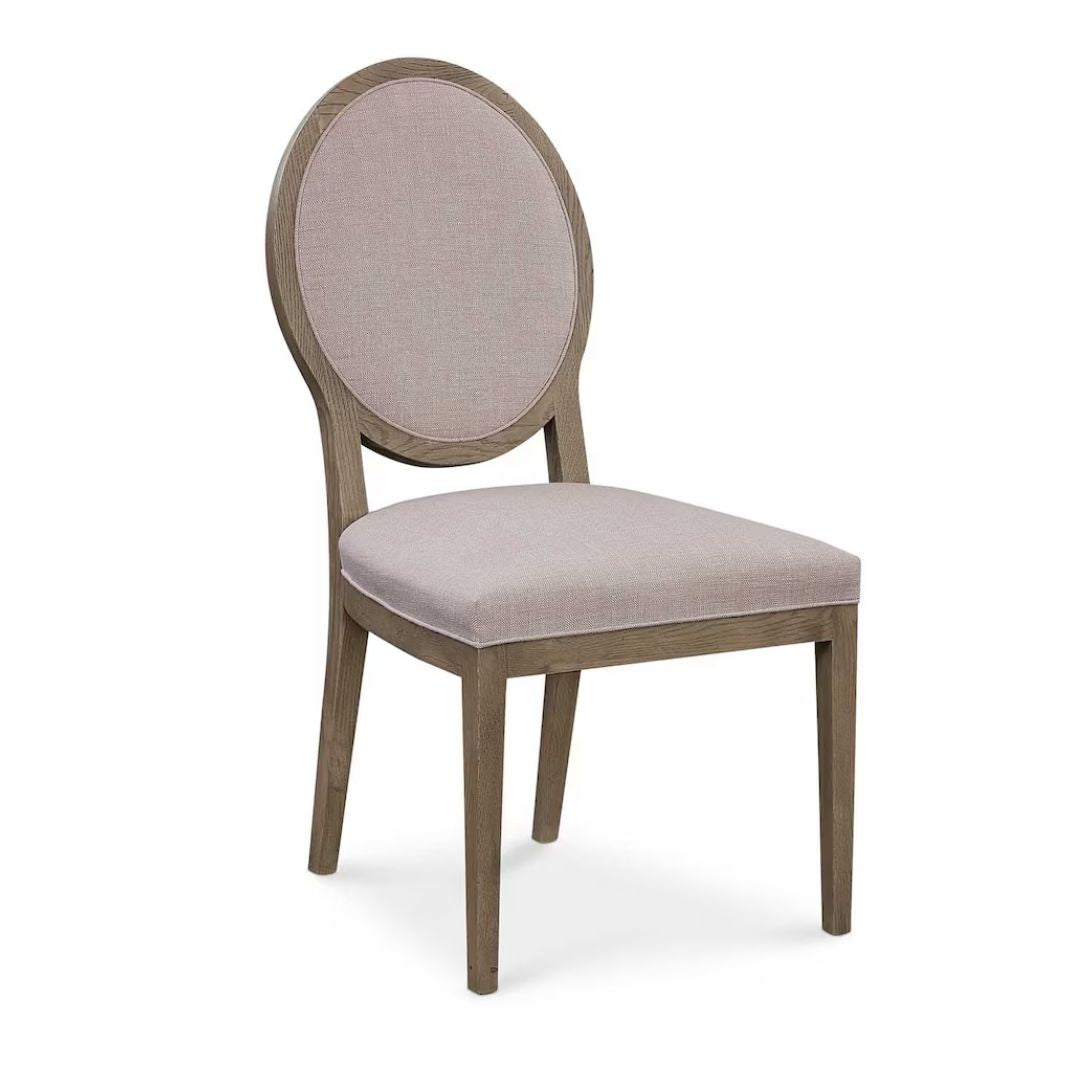 Ostrow Oak Fabric Dining Chair