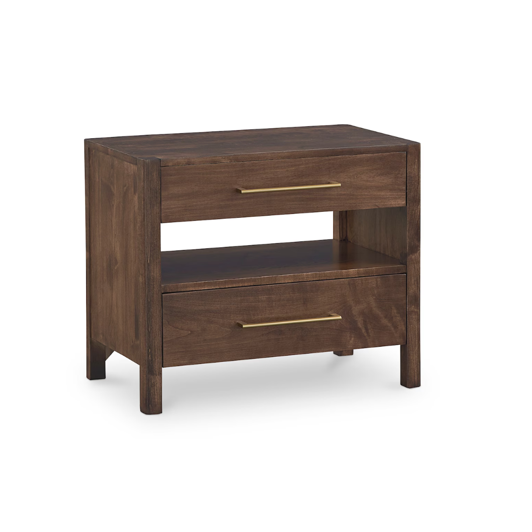 Parkway Maple 2 Drawer Nightstand