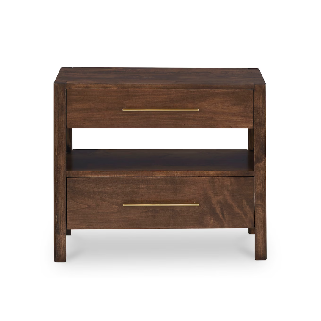 Parkway Maple 2 Drawer Nightstand