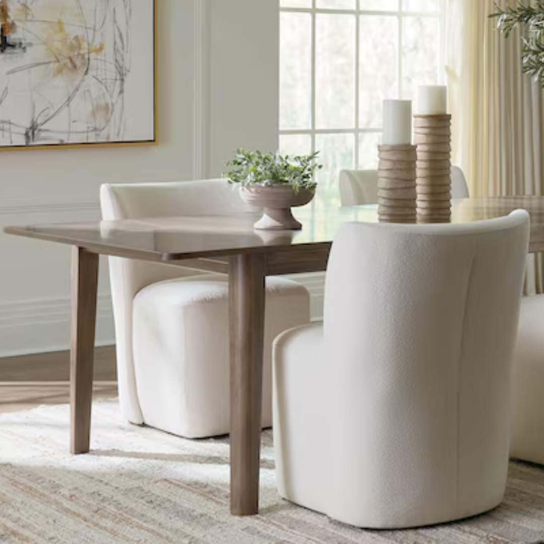 Reed Upholstered Dining Chairs