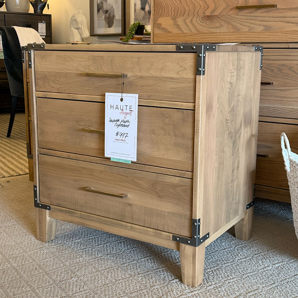 Saybrook Three Drawer Nightstand