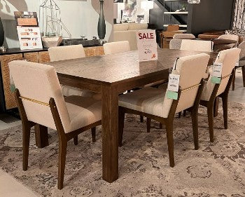 Selwyn Oak Dining Table + 6 Elsie Dining Chairs