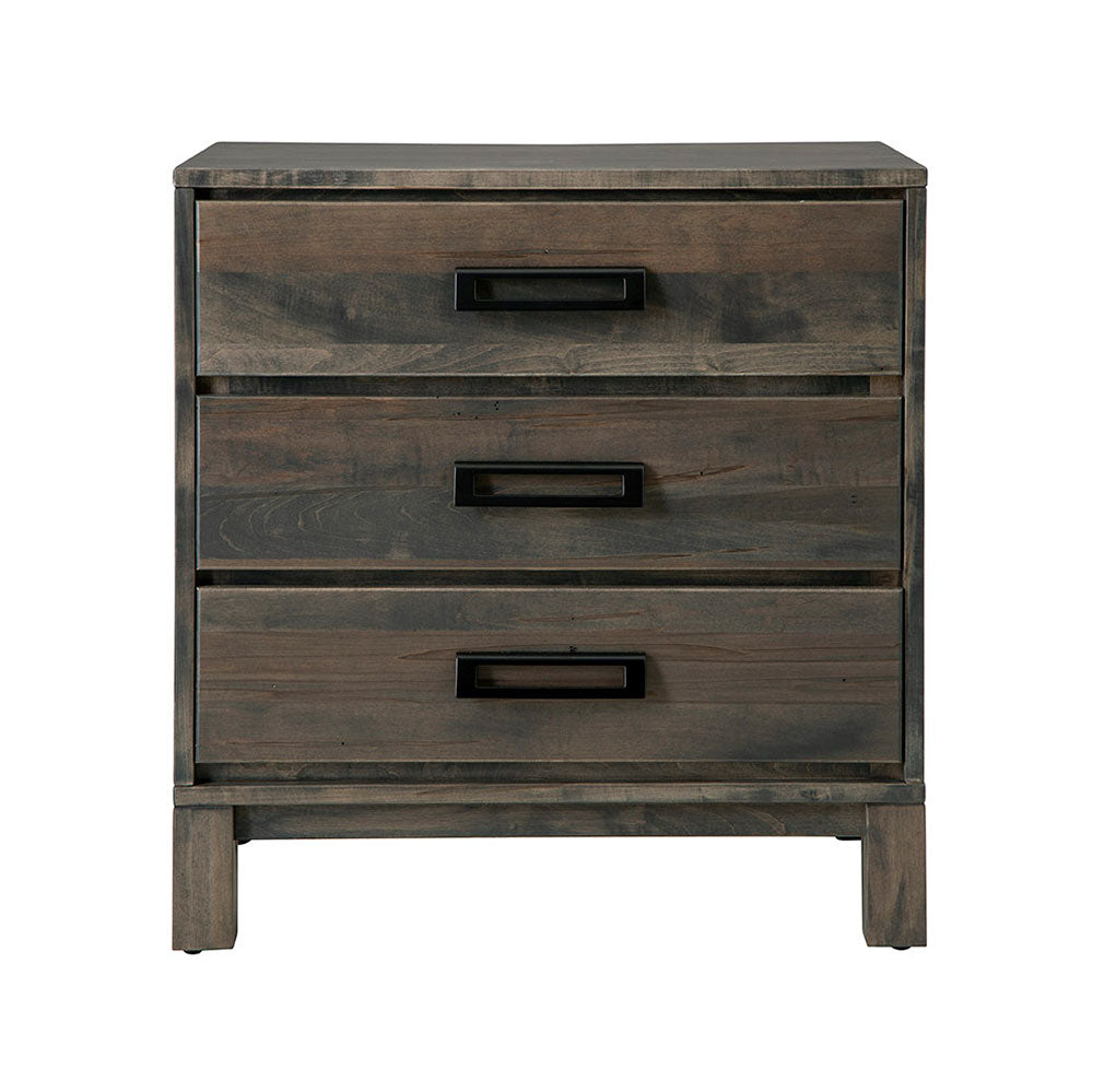 Tappen Three Drawer Nightstand