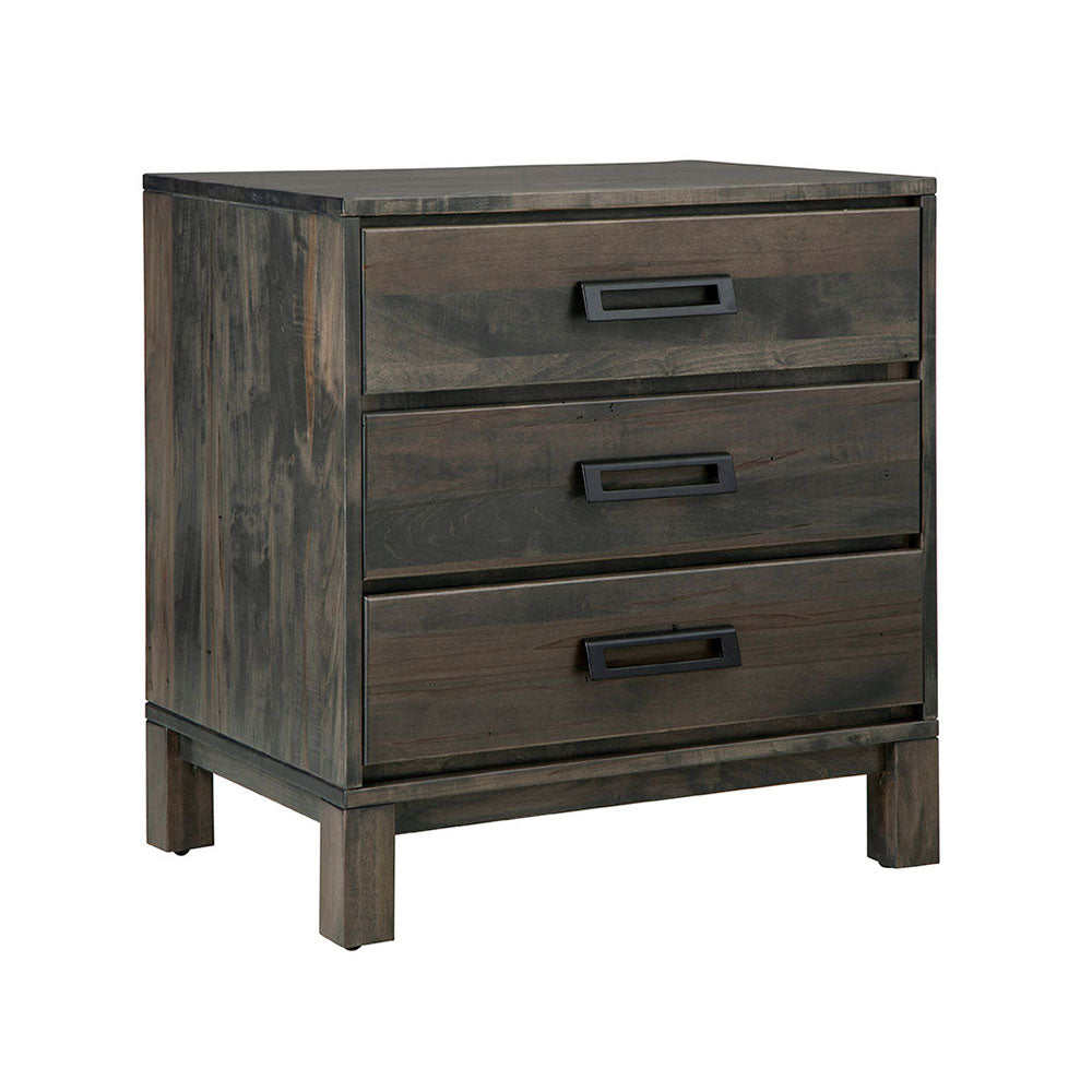 Tappen Three Drawer Nightstand