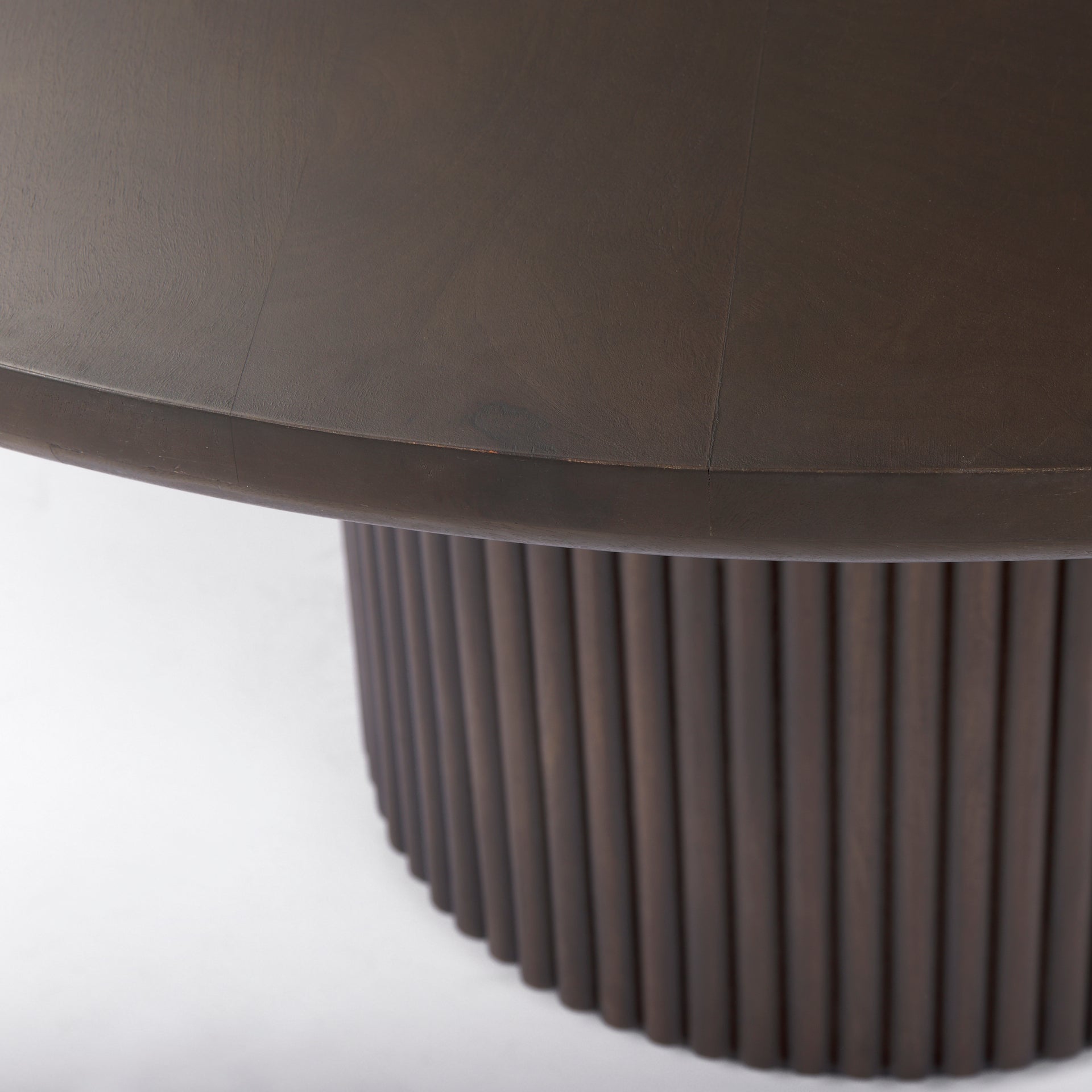 Terra Round Fluted Dining Table