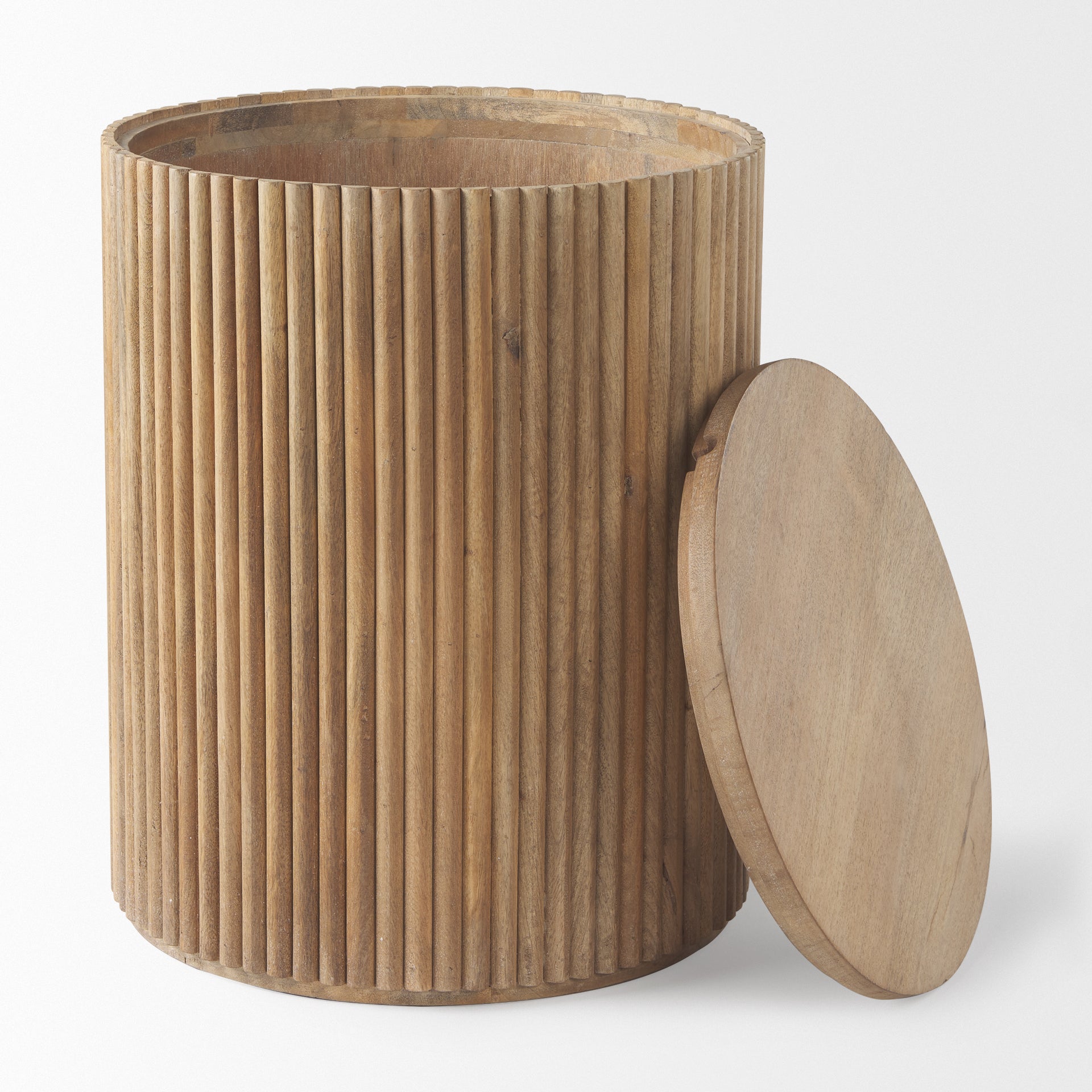 Terra Fluted Side Table