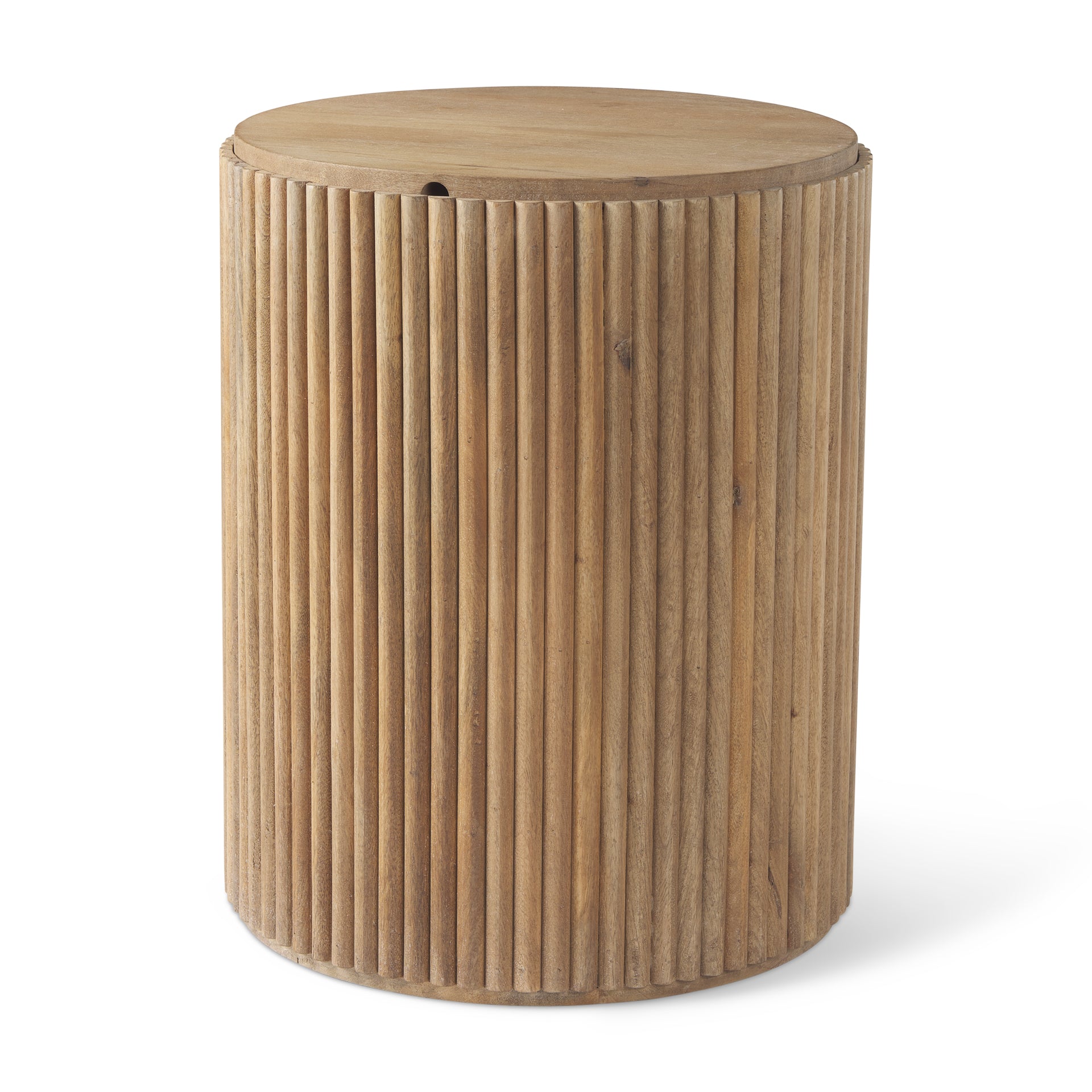 Terra Fluted Side Table